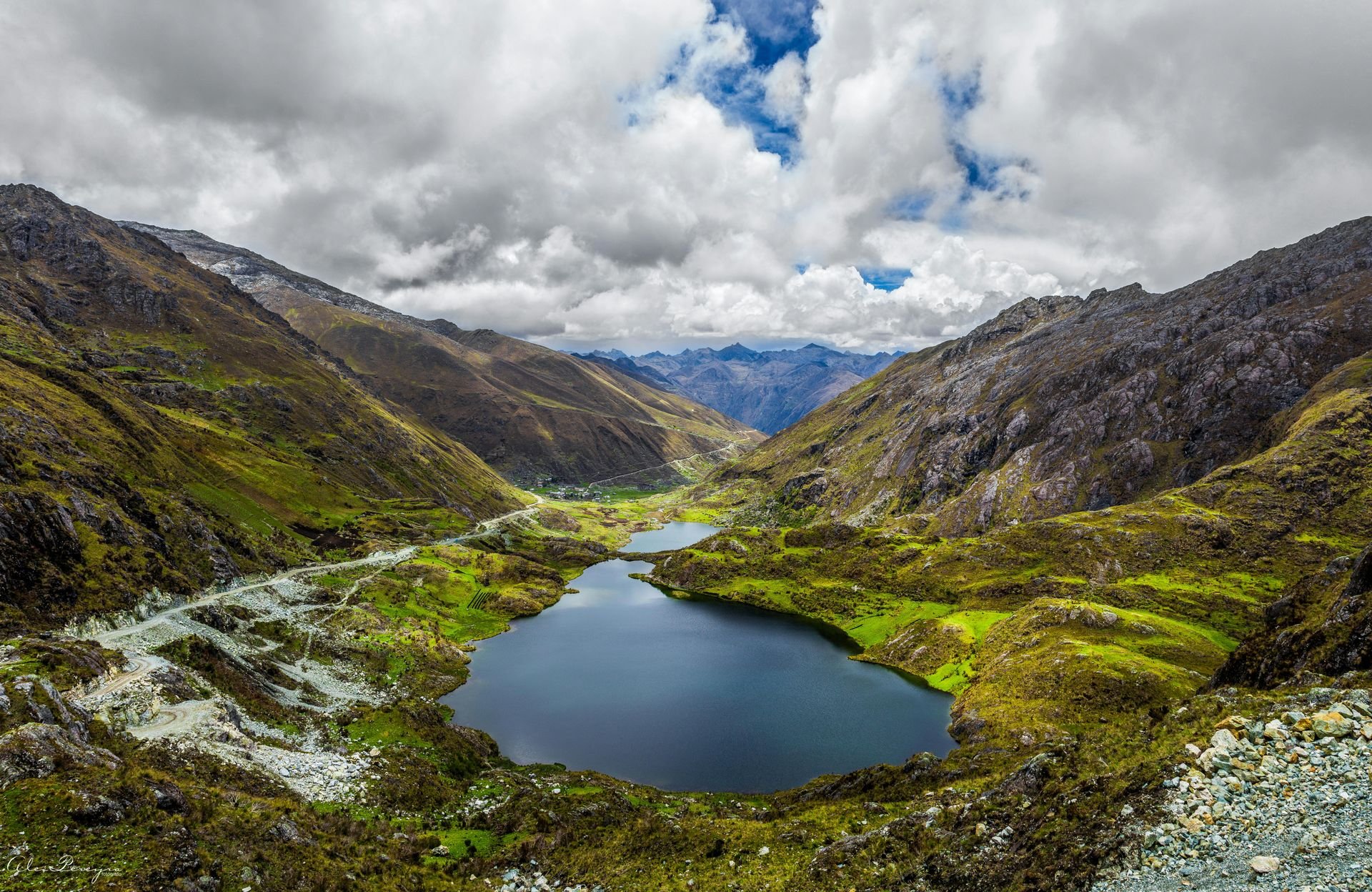Paisaje andino de Cusco, Perú